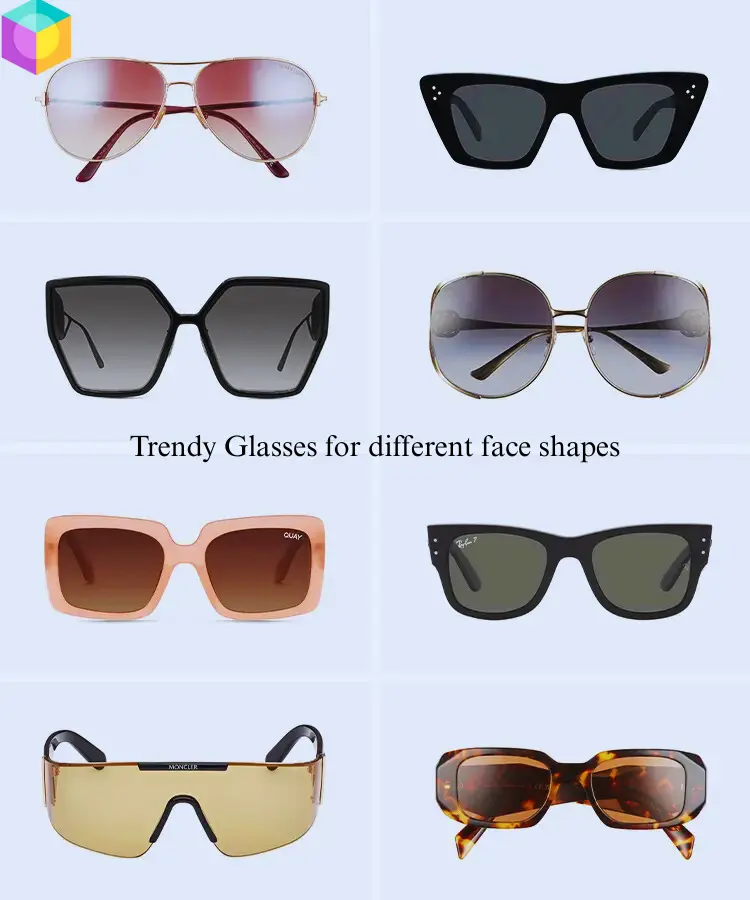 Glasses according Face shape