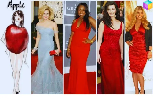 Apple shape body outfits